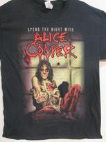 ALICE COOPER OFICIALI PREKĖ MES VISI BEPROTIŠKI BENDAS KONCERTAS MUZIKA VIDUTINIO DYDIS Unisex Marškinėliai XXXXL