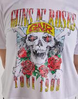 Guns N' Roses tour concert 1988 short sleeve white color shirt VK02592 Unisex T-Shirt L