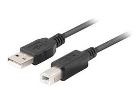 LANBERG CA-USBA-15CU-0018-BK cable USB 2.0 AM-BM with ferrite 1.8m black