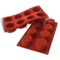 SILIKOMART silikoninė kepimo forma "SF028", 8 x 90 ml (viso: 720 ml)