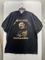Metallica Death Magnetic World Tour Reprint  Vintage Style Rock Merch Unisex T-Shirt L