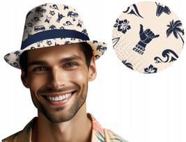 Vasaros skrybėlė "good Vibes Summer" – Havajų vakarėliams ir šventėms