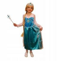 Elzos Suknelė su Apsiaustu "frozen" 110-116 cm