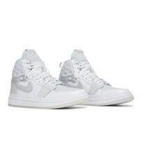 Women's Air Jordan 1 Acclimate White Grey Fog Retro Sneakers DC7723-100 EU 36 pilka/balta
