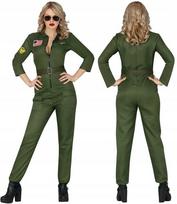 Dydžio Xl (44-46) moteriškas "top Gun" pilotės kostiumas