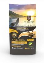 AMBROSIA Fresh Duck Monoprotein vieno baltymo begrūdis sausas maistas šunims su antiena - Produkto Svoris 5kg