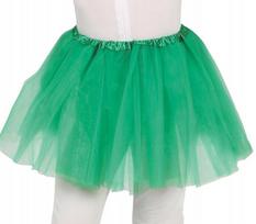 Tutu sijonas, tamsiai žalias, tiulinis, 30 cm