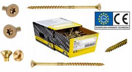 Domax Medžio Sraigtai 3,5x45mm Torx Kūginė Galvutė 200vnt
