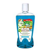 FAMILY DOCTOR Ledinių mėtų burnos skalavimo skystis karieso profilaktikai, 360 ml