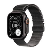 Watch Apple Watch Ultra 3 (2025) 5G 49mm Black Titanium Case with Black Titanium Milanese Loop S - Black | MF1N4QC/A | 195950610734
