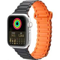 Dux Ducis Armor Version Strap Apple Watch 38/ 40/ 41mm Black-Orange
