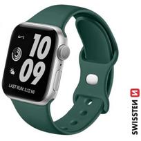 Swissten Silikoninis dirželis Apple Watch 38/ 40mm, žalias