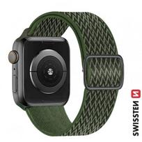 Swissten Nailoninis dirželis Apple Watch 42/ 44/ 45/ 49mm, chaki