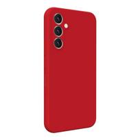 „Evelatus“ „Samsung Galaxy A54 Premium“ minkštas silikoninis dėklas, raudonas