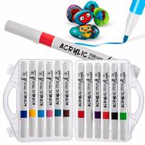Extralink 12-COLOR ACRYLIC MARKER SET | 12 PCS FOR PAINTING