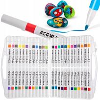 Extralink 48-COLOR ACRYLIC MARKER SET | 48 PCS FOR PAINTING