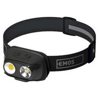 EMOS COB LED P3542 Rechargeable Headlamp, 500lm / 130m / 1200mAh