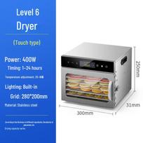 Compact Multi-Functional Food Dehydrator for Fruits, Vegetables, Pet Snacks, and Meats