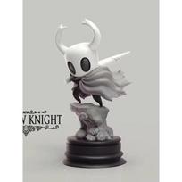 Hollow Knight -10CM Mažasis Riteris Anime Modelis Rankų Darbo, Žaidimų Aksesuarai, Pagrindas, Rankų Darbo, Statulėlė balta