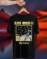 Juodoji Magija SS Juoda Dydis S M L 234XL Medvilnė CG940 Unisex Marškinėliai XXXL