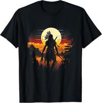 Native American Chief Tribes Culture Sacred Sioux T-Shirt Unisex T-Shirt XL