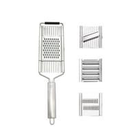 4 In 1 Multi Purpose Vegetable Cutter Set, Handheld Stainless Steel Shredder Cutter Grater With 4 Adjustable Blades One Size
