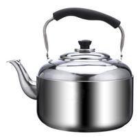 Vandens puodas arbatinukas su švilpuku dujinėms viryklėms Nerūdijančio plieno vandens arbatinukas su švilpuku 3L/4L/5L/6L/8L Nešiojamas 3L
