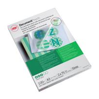 Laminavimo vokeliai GBC, A3, 303 x426 mm, 75 mik., blizgūs, 100 vnt.