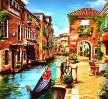Deimantinės mozaikos rinkinys 20x30cm VENECIJA, HI STONE