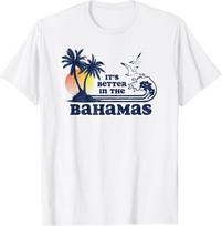 It's Better In The Bahamas Vintage 80s 70s T-Shirt Unisex T-Shirt XXL