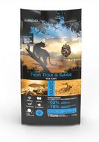 Ambrosia Fresh Trout & Rabbit Sterilised begrūdis sausas maistas katėms su triušiena ir upėtakiu - Produkto Svoris 5kg