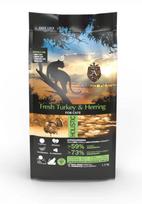 Ambrosia Sterilised Fresh Turkey & Herring - begrūdis, sterilizuotų kačių maistas su kalakutiena ir silke - Produkto Svoris 1.5kg