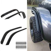 Wrangler JL Sparnų praplatinimai Purvasaugiai - Originalūs Žemos Padėties Maži Praplatinimai Yes juoda