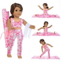 18 colių mergaitės lėlės drabužiai Žieminis paltas 43 cm kūdikio naujagimio lėlės aprangai Striukė for 18 inch doll