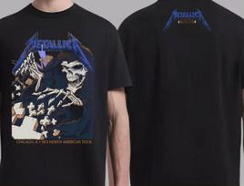 Metallica M72 Tour 2024  Chicago IL August 11 Reprint S-4XL Unisex T-Shirt L