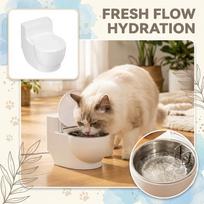 Pet Fun Toilet Water Dispenser One Size balta