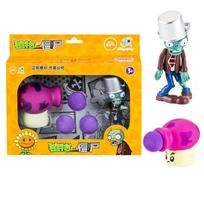 Plants vs Zombies 2 Kaktusas Žirnių šaudytuvas Kokoso patranka A.K.E.E Žaislų rinkinys 6 stiliaus Žaidimo figūrėlės Minkštas silikonas Zombis Gimtadienio dovana Berniukui