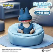 Pokemon figūrėlių rinkinys Žvaigždėtas sapnas Serija 6 stiliai, Miegantis Pikachu Meowth Rowlet, Mielas veiksmo modelis Žaislų kolekcija vaikams Boxed