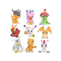 Karštas 9 vnt./rinkinys Digimon Digimon Adventure Anime figūrėlės modelis PVC kolekcijos papuošalai Statulėlės Lėlės Gimtadienio žaislas Dovanos Dovanos