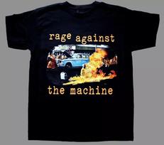 HOT!! SALE RAGE AGAINST THE MACHINE RATM 92 AUDIOSLAVE  Full Size S-5XL Unisex T-Shirt S