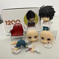 Death Note Figūrėlės 1200 Lawliet 1160 Yagami Light Veiksmo Figūrėlė Kolekcinis Žaislas Modelis Lėlė Gimtadienio Dovana Vaikams Dekoracija with box