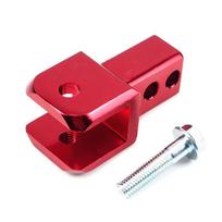 Motorcycles Rear Lift Aluminum Alloy Shock Absorbers Enhancer for Increased Height & Durability Simple Installations raudona