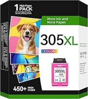 "ColoWorld" 305 spausdintuvo kasetės, 305XL spalvotos atkurtos HP 305 XL kasetės, suderinamos su HP Envy 6000 6020e 6032e DeskJet Plus 4110e 4120e 4100 DeskJet 2720e 2700 2720 Envy Pro 6420e spausdintuvu