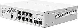 "Mikrotik CSS610-8G-2S+in Gigabit Ethernet tinklo komutatorius (10/100/1000) Ethernet jungtis, palaiko maitinimą per šį prievadą (PoE) Balta