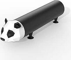 "Power Pet" 4800 mAh išorinė atsarginė baterija, nešiojamasis įkroviklis išmaniesiems telefonams, įkrauna 2 baterijas - minkštas liesti (Panda)