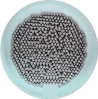2,381 mm (3/32 colio) AISI304 nerūdijančio plieno rutuliukai 100 klasės didelio tikslumo fiksuoti guolių rutuliukai (10000 vienetų)