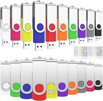 ABLAZE USB atmintinė 4GB Pakuotė iš 50 didelės spartos USB 2.0 atminties lazdelių sukiojamų duomenų saugyklų metalinių atminties lazdelių "Flash Drive