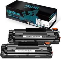 BeOne 2X 78A CE278A Cartouches de Toner Compatibles pour HP Laserjet Pro MFP M1536 M1536DNF P1560 P1566 P1600 P1606 P1606DN (2 Noir)