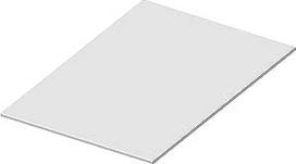Didelio tankio PVC putų lakštas, 300 x 400/400 x 600 mm, storis 1-7 mm, išplėstinis PVC lakštas/300 x 400 x 1 mm