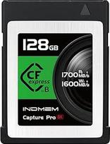 INDMEM CFexpress B tipo kortelė 128GB, CFexpress atminties kortelė 1700MB/s skaitymo 1600MB/s įrašymo palaikymas 8K RAW ir vaizdo įrašai, skirta kinematografininkams ir profesionaliems fotografams